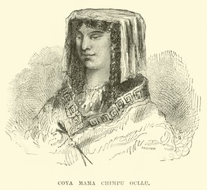 Coya Mama Chimpu Ocllu by Edouard Riou